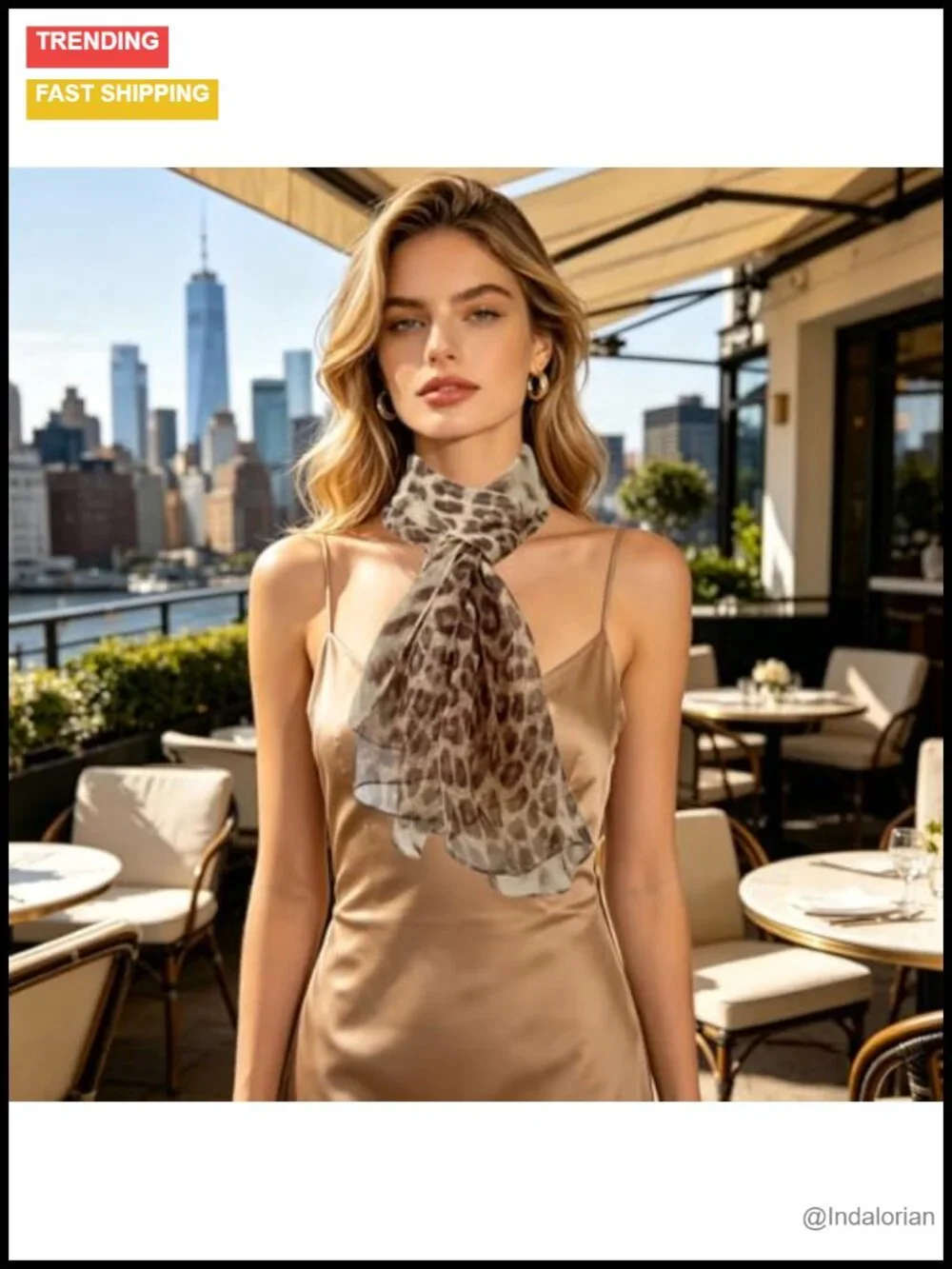 Lightweight Chiffon Fashion Scarf Shawl Wrap Versatile Women Accessory